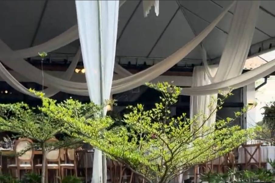 Espaço integrado a natureza