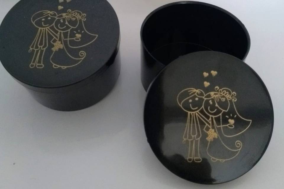Potes para lembrancinhas