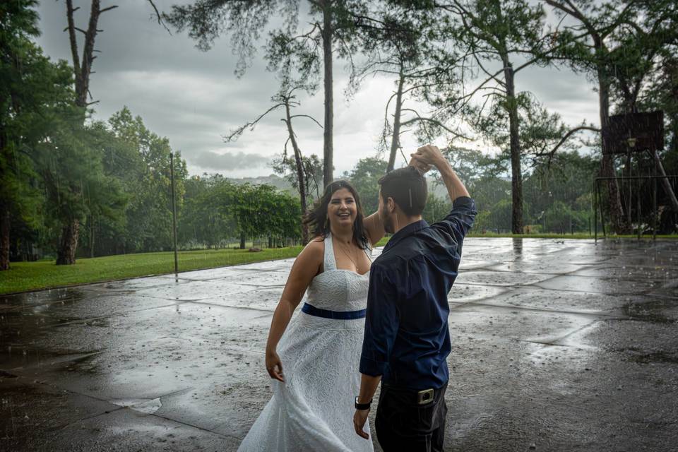 Casal Debora e Carlos