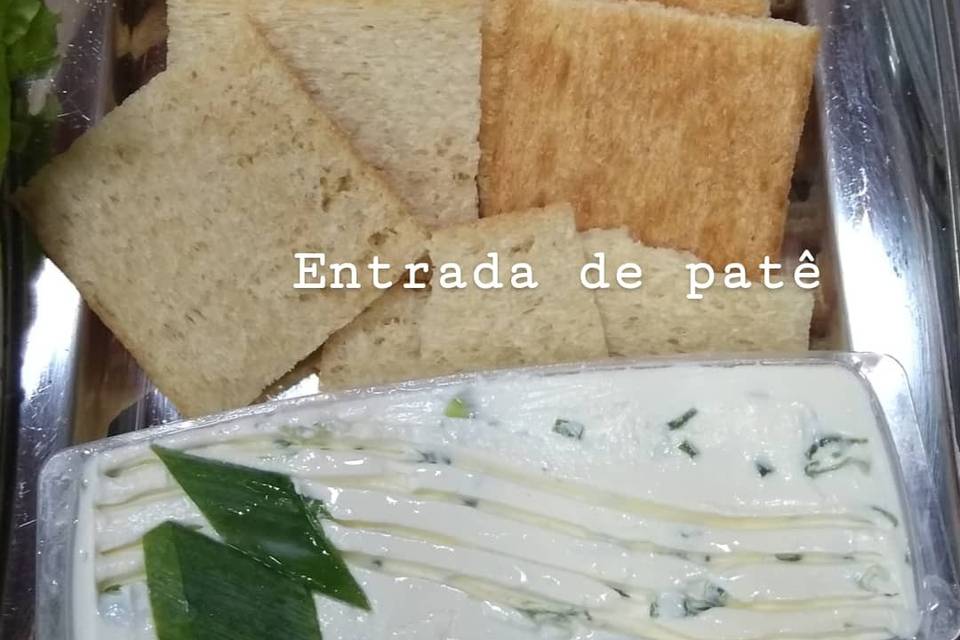 Torrada e patê