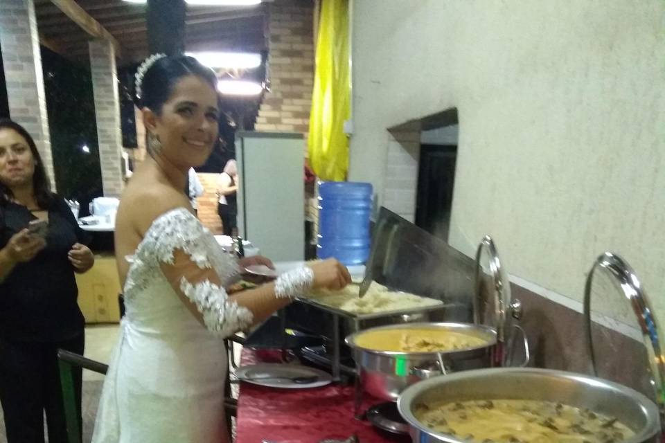 Abertura do buffet