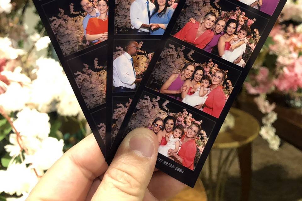 Foto em tirinhas