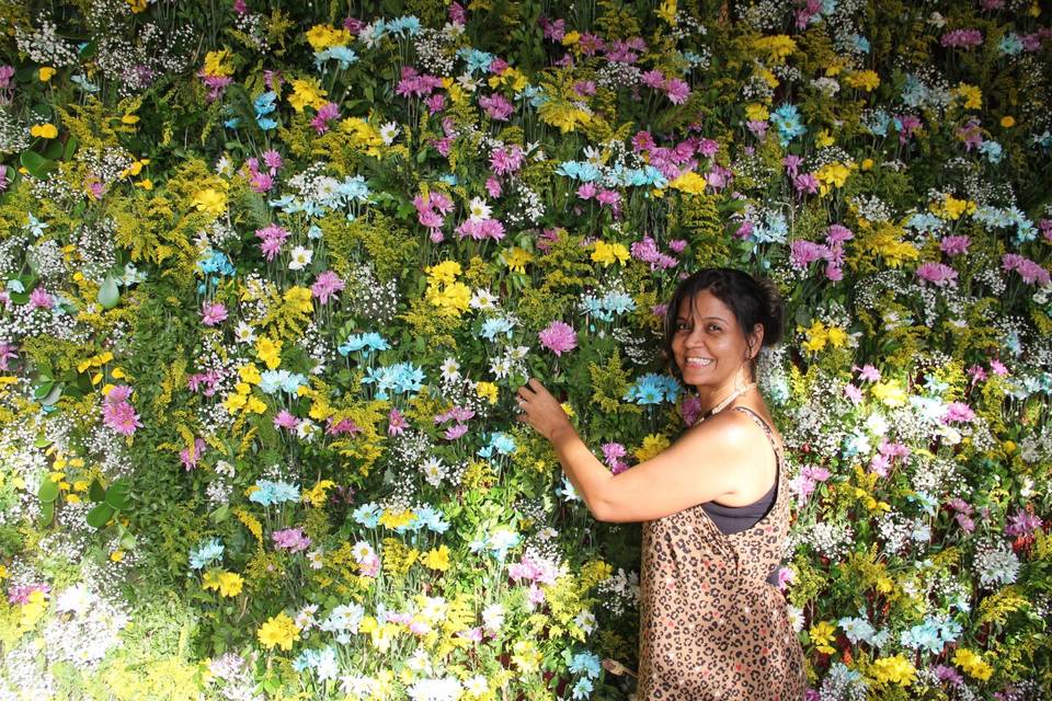 Muro de flores...