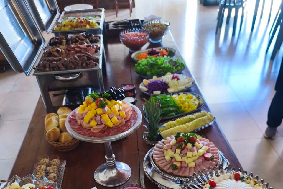 Mesa de churrasco