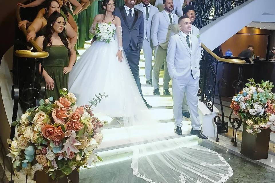 Noivos e Padrinhos
