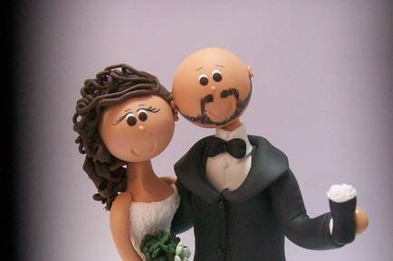 Casal topo de bolo
