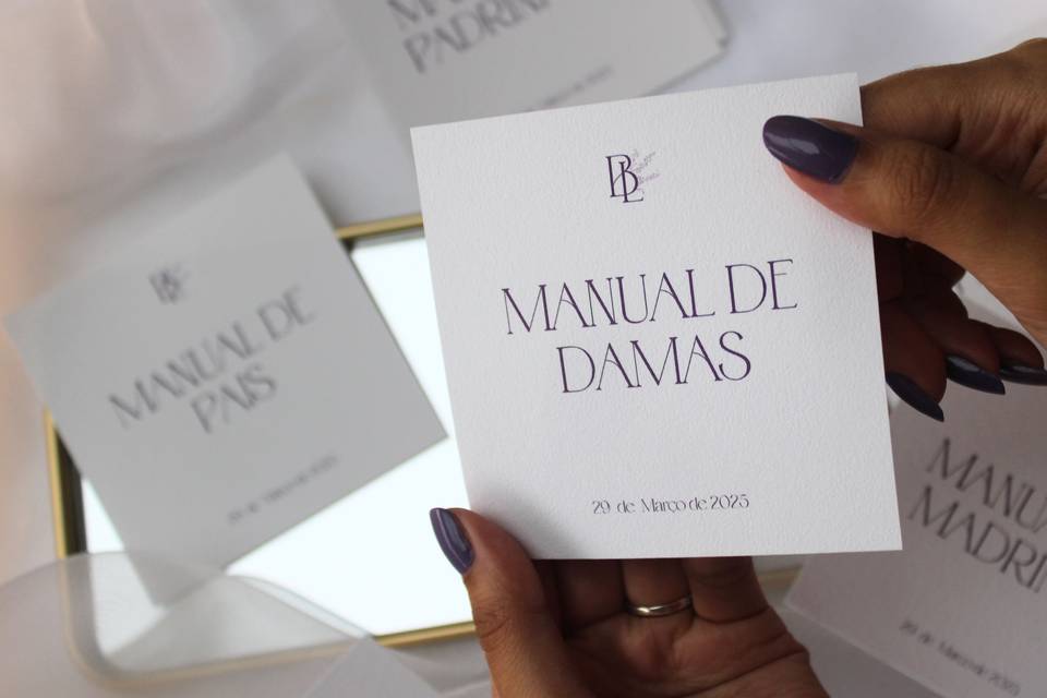 Manual das damas de casamento