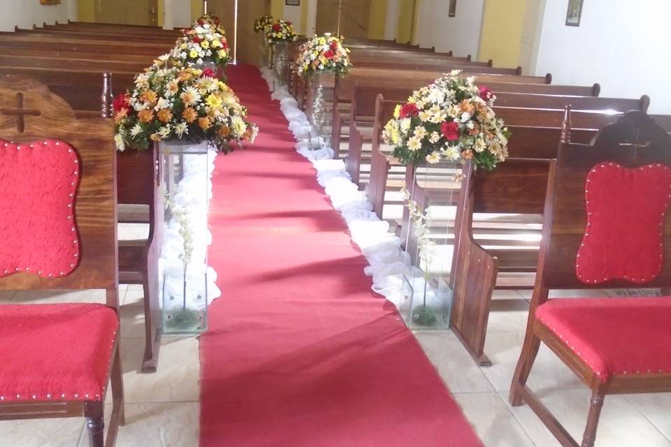 Decoração de igreja