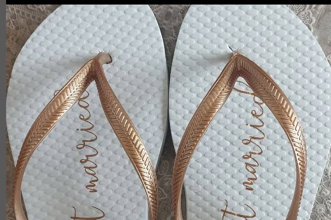 Chinelo personalizado