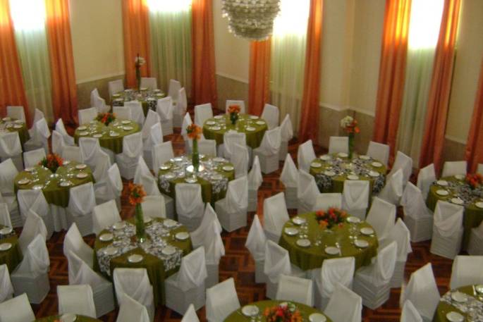 Mesas decoradas