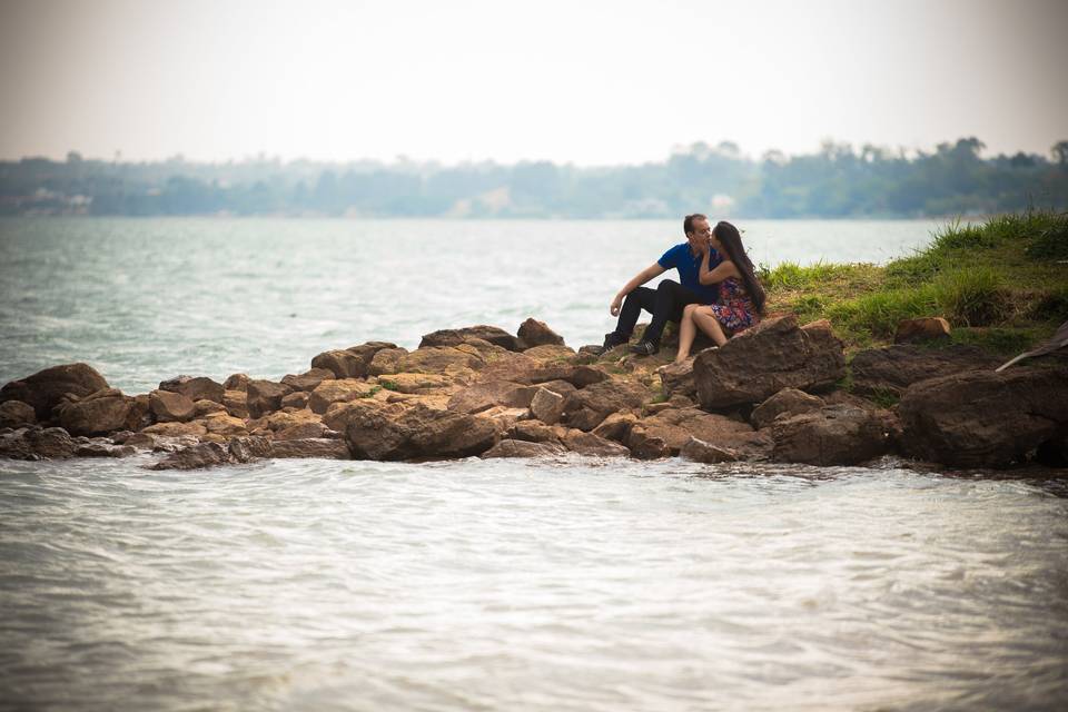 No meio da tormenta... O amor!