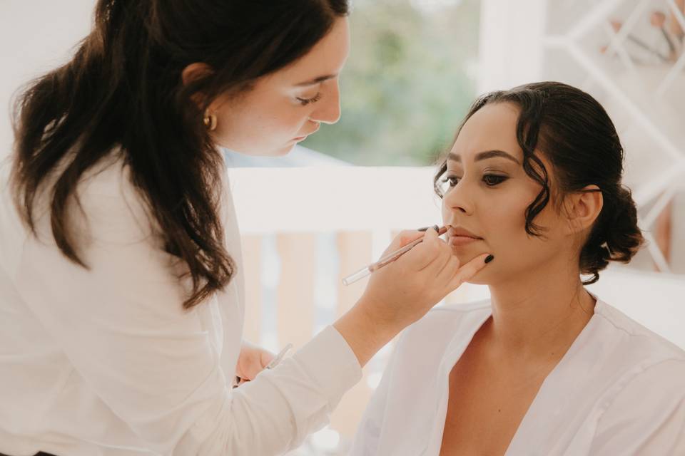 Making off noiva