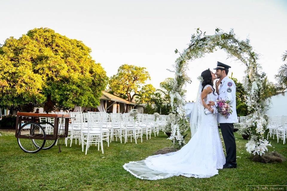 Casando no por do sol