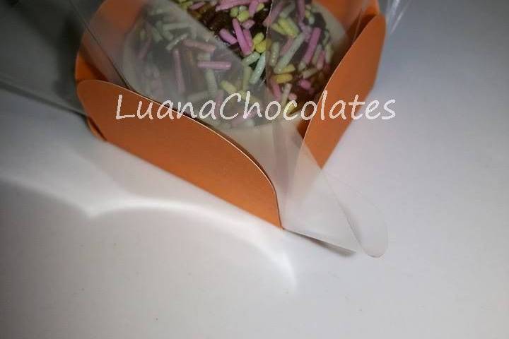 Copinho de brigadeiro cereja