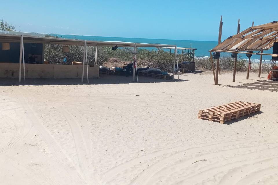 Tenda cor areia