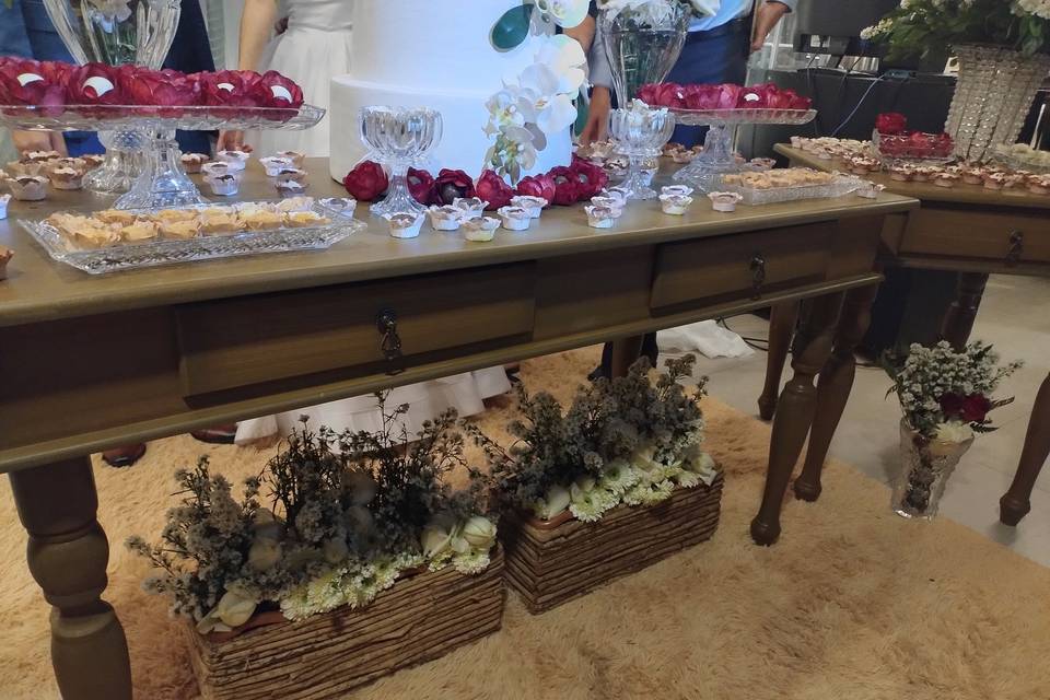 Mesa do bolo