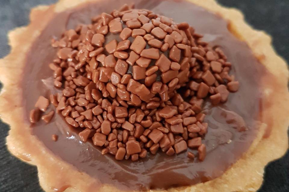 Mini torta Brigadeiro