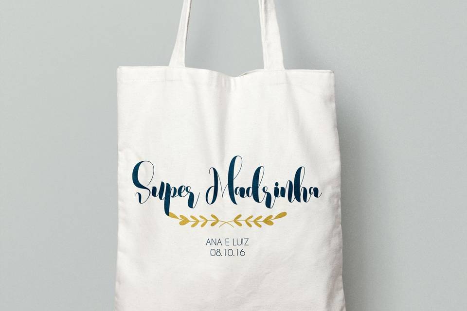 Ecobag - Super Madrinha Detalh