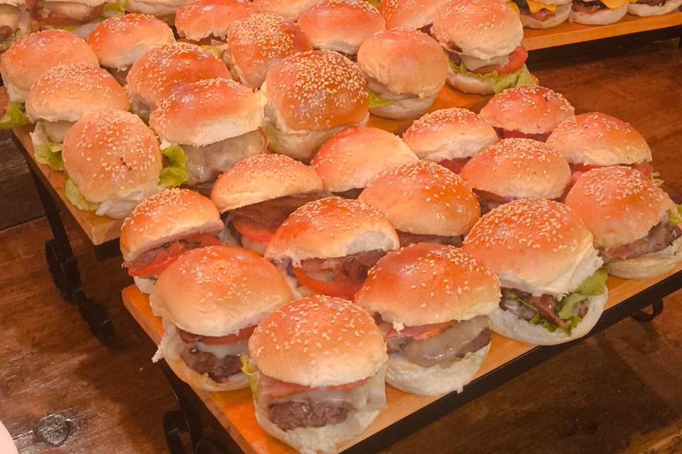 Casamento - Mini Hamburguer