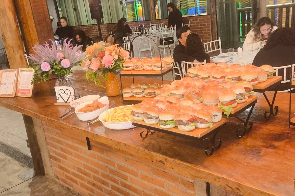Casamento - Mini Hamburguer