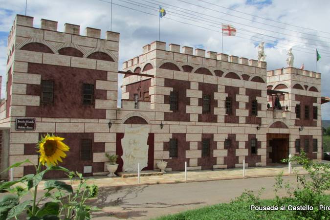 Entrada da pousada