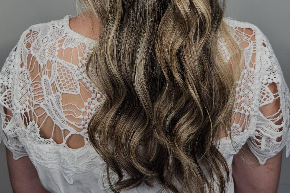 Penteado simples