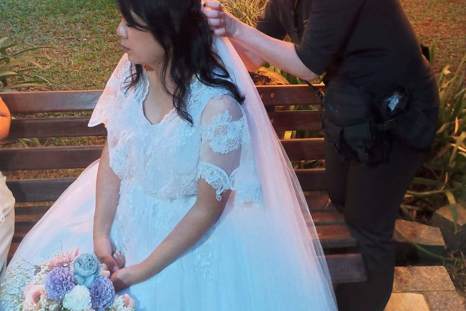 Carinho com a noiva