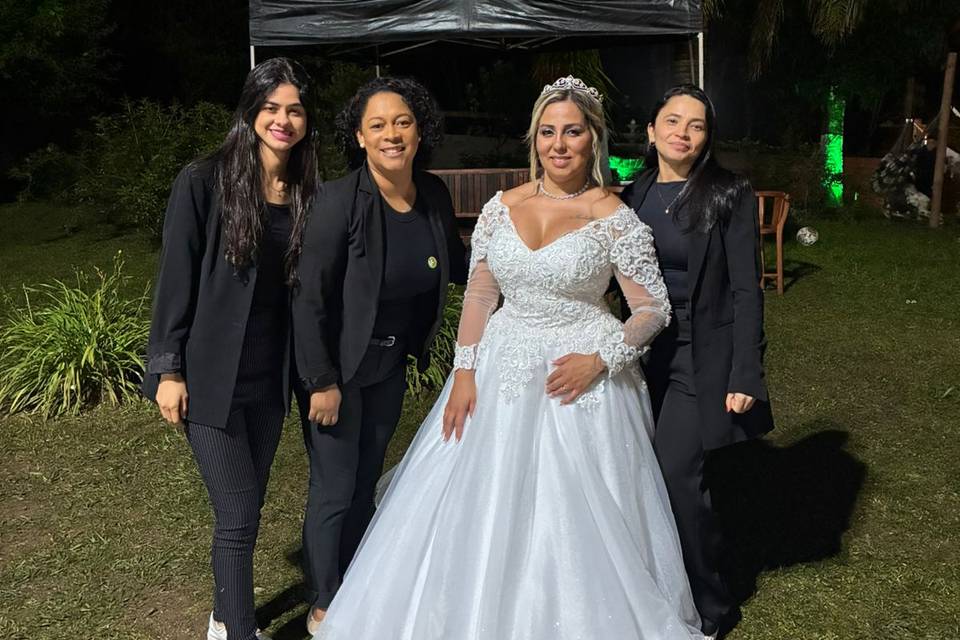 Equipe Essence e noivinha