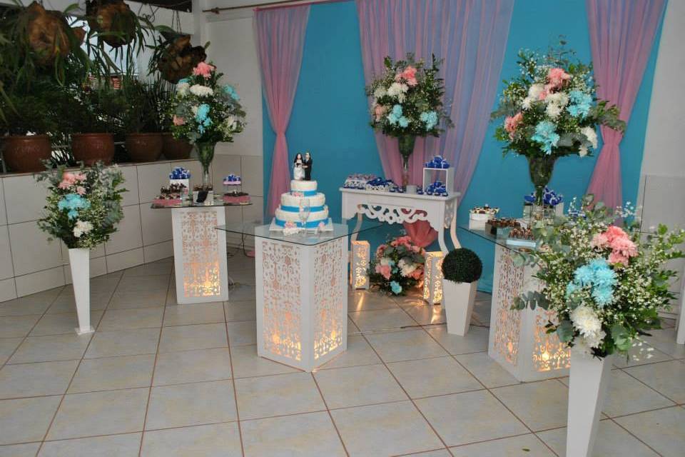 Azul e rosa