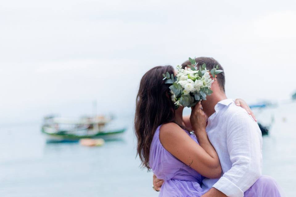 Casamento pé na areia Paraty