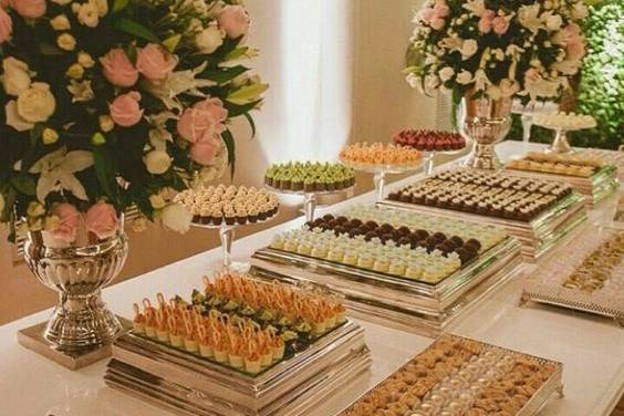 Mesa de doces finos
