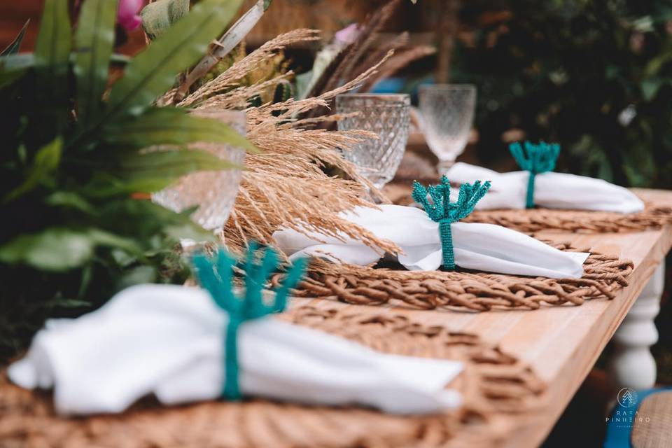 Detalhes da Mesa da família