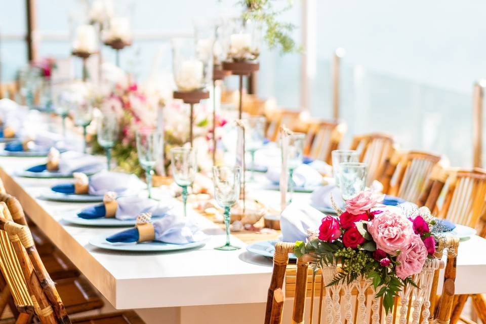 Casamento frente mar