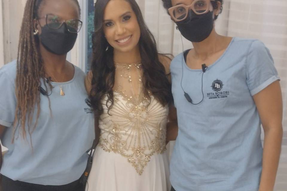 Finalizando mais um casamento