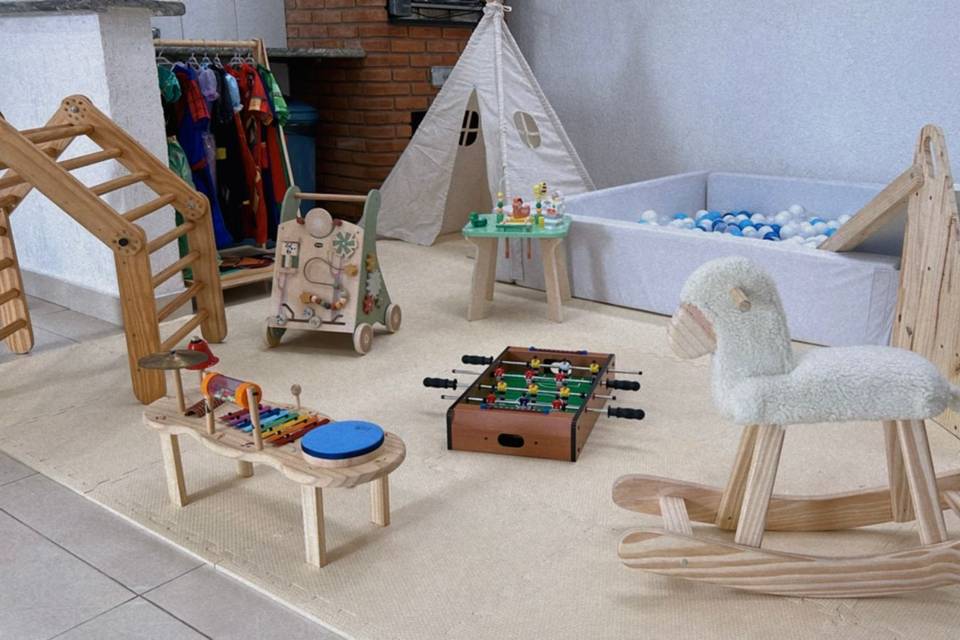 Brinquedoteca lúdica e segura