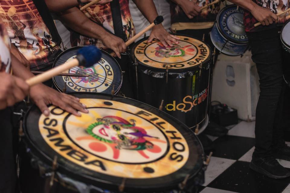 Bateria de escola de samba