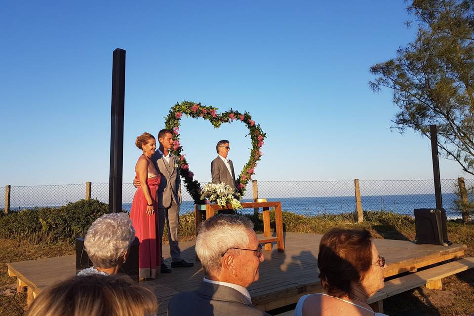 Casamento Praia Silveira