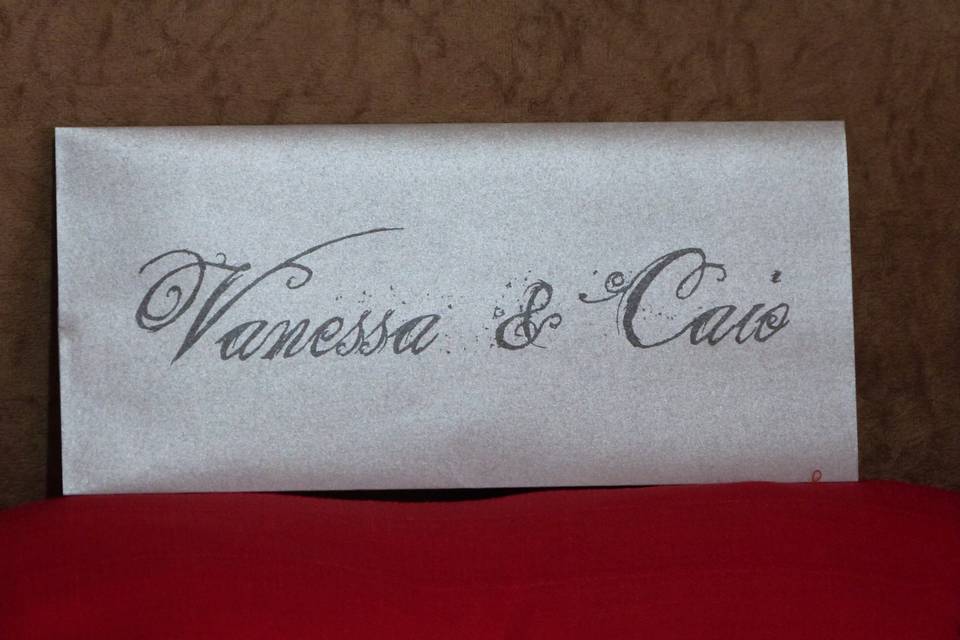Convite Vanessa e Caio