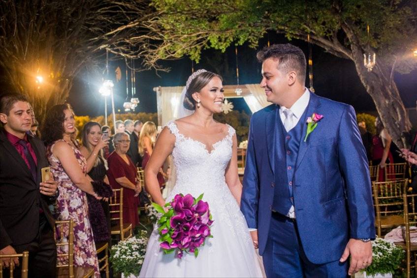 Enfim casados!