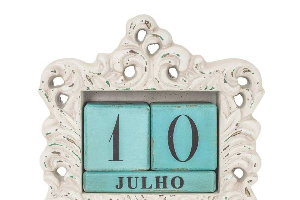 Calendário vintage