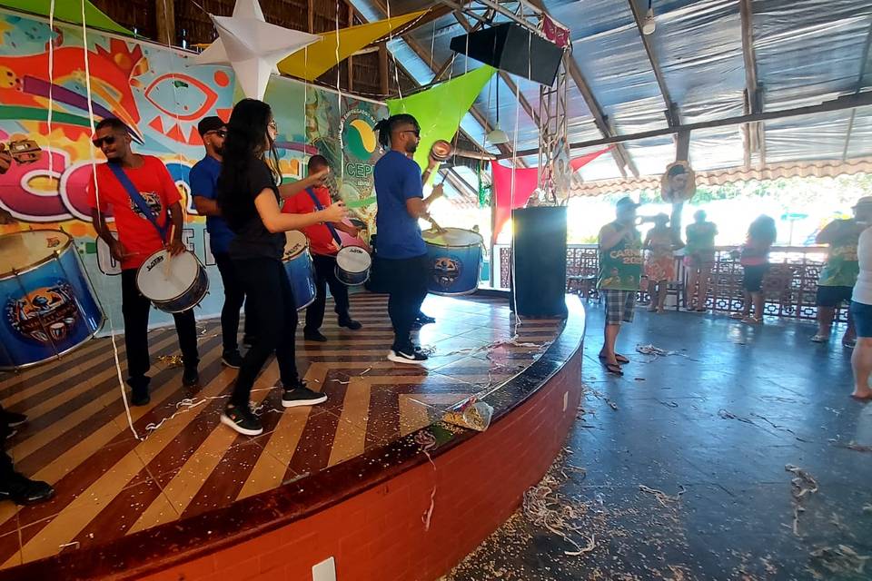 Festa de Carnaval em Clube