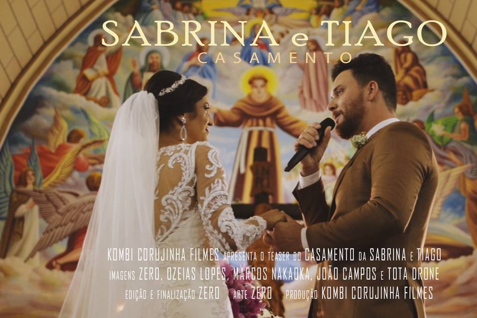 Sabrina e Tiago casamento