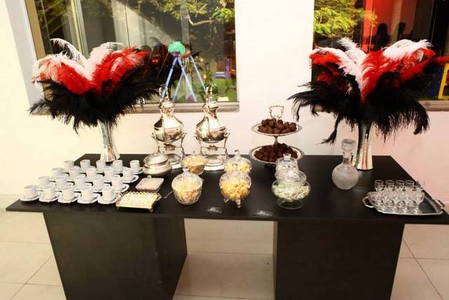 Mesa decorada