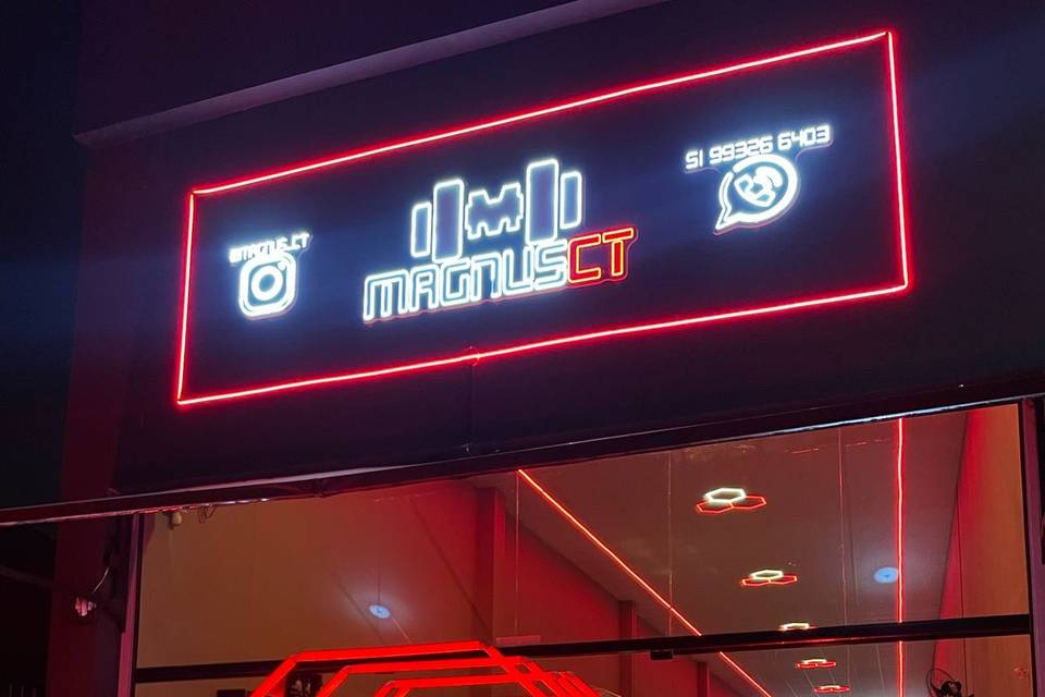 Túnel de led