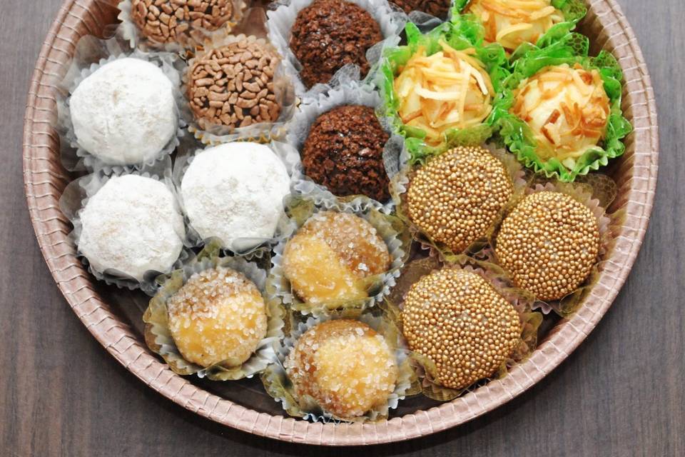 Brigadeiros sabores diversos