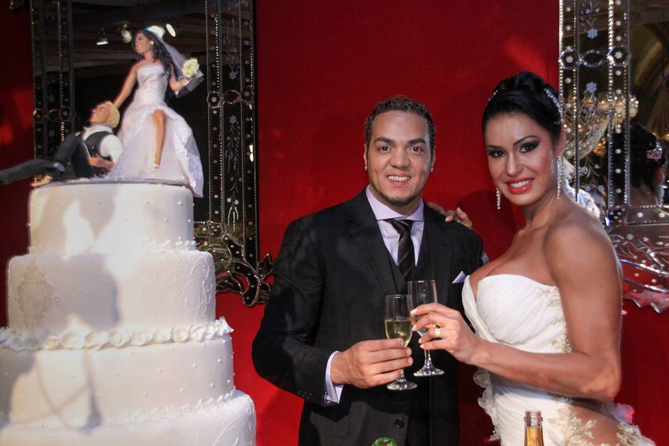 Recepção Gracyanne e Belo