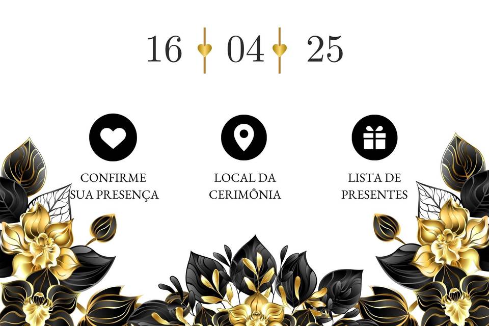 Convite de Casamento