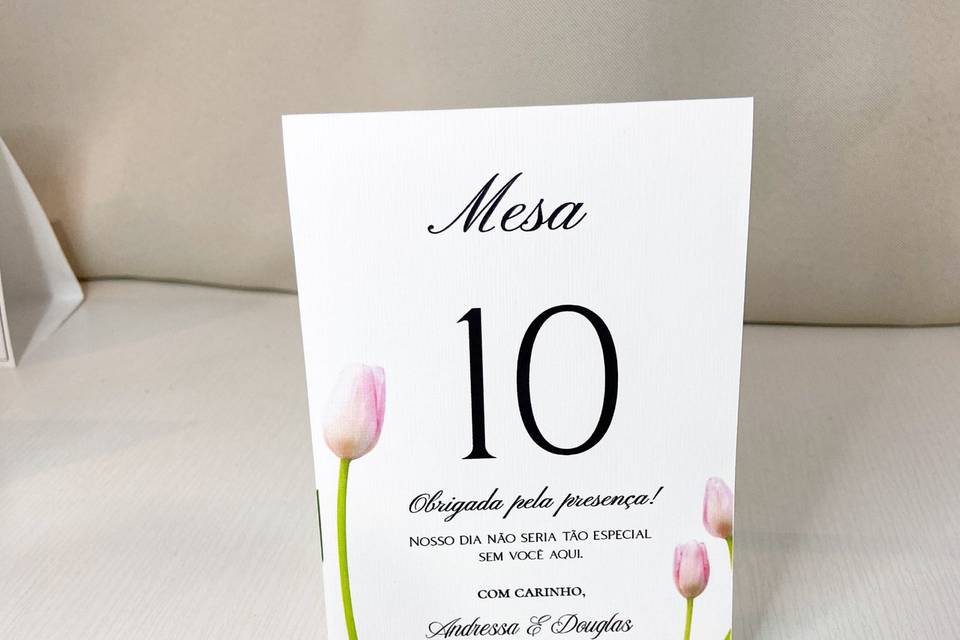 Menu cavalete