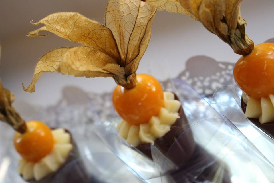 Copinho com Physalis