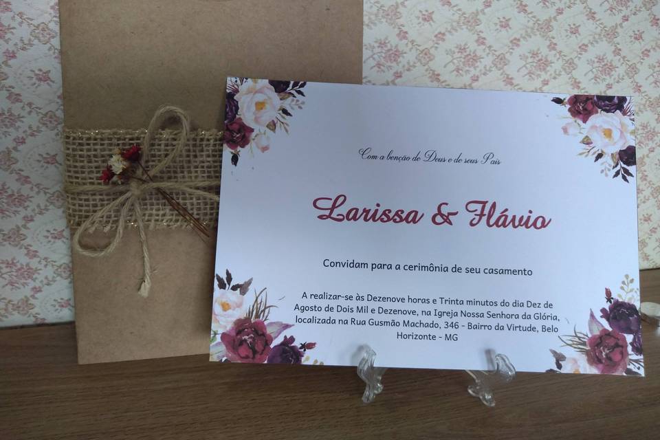 Convites de Casamento